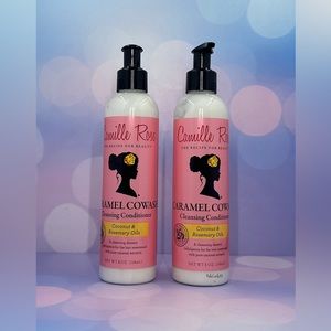 Camille Rose Caramel CoWash Cleansing Conditioner (2) (8 oz each)